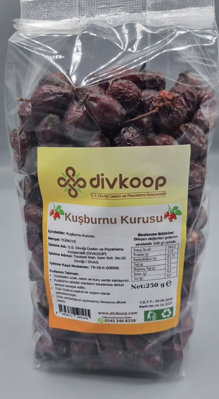 KUŞBURNU KURUSU | 500 gr