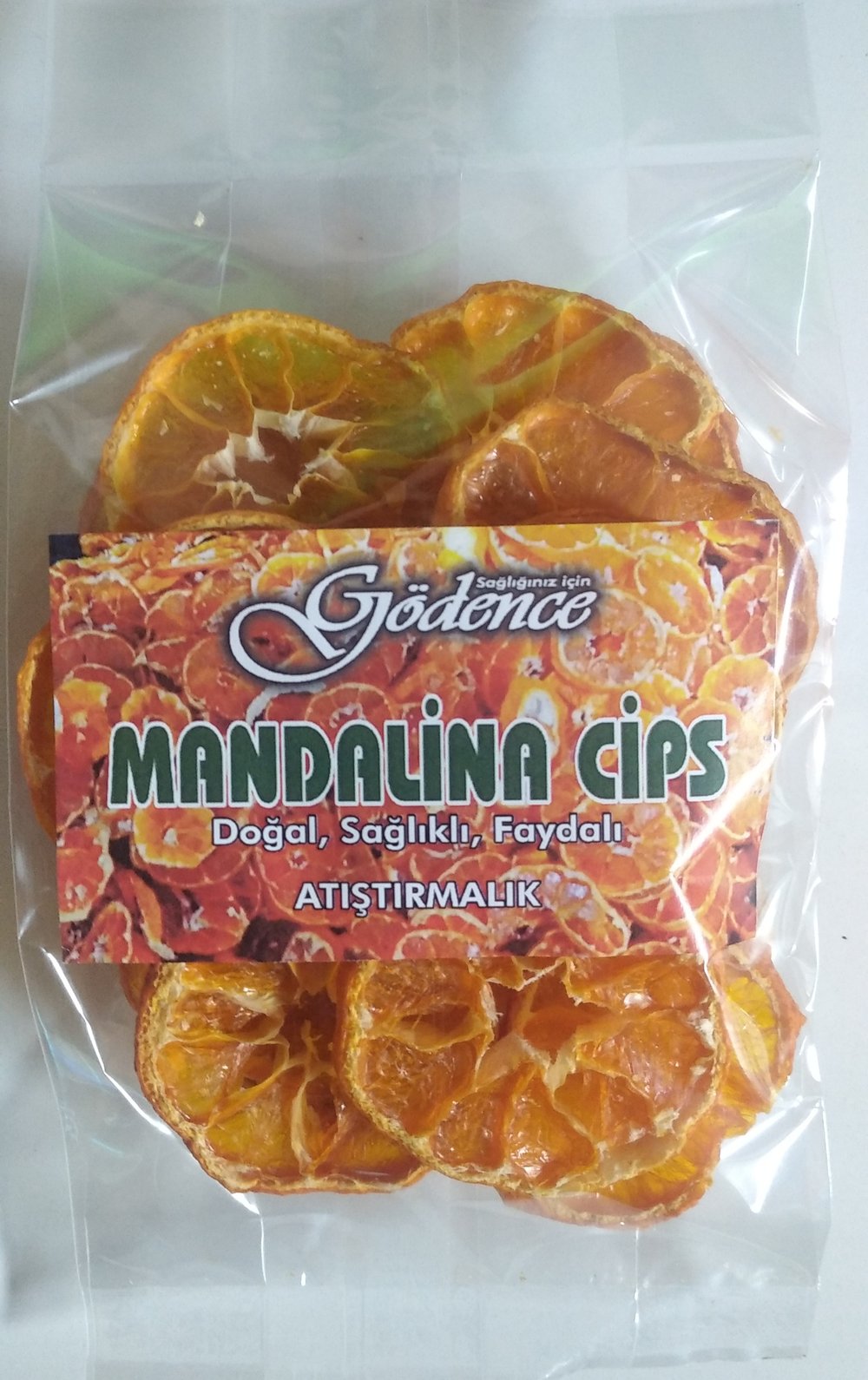 MANDALİNA CİPS | 50 gr