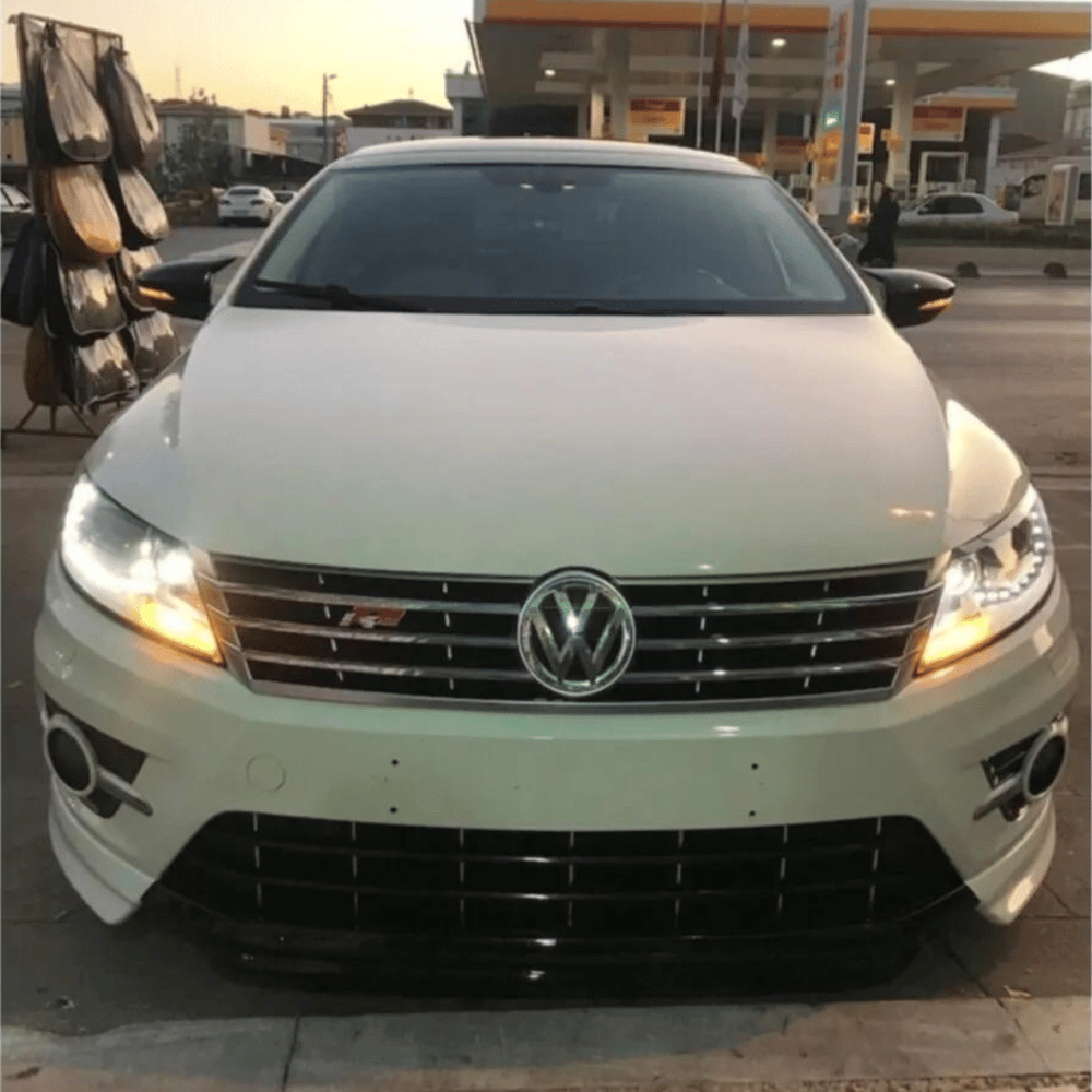  Volksvogen Passat Cc 2007-2017 Batman Yarasa Ayna Kapağı Piano Black Abs Plastik