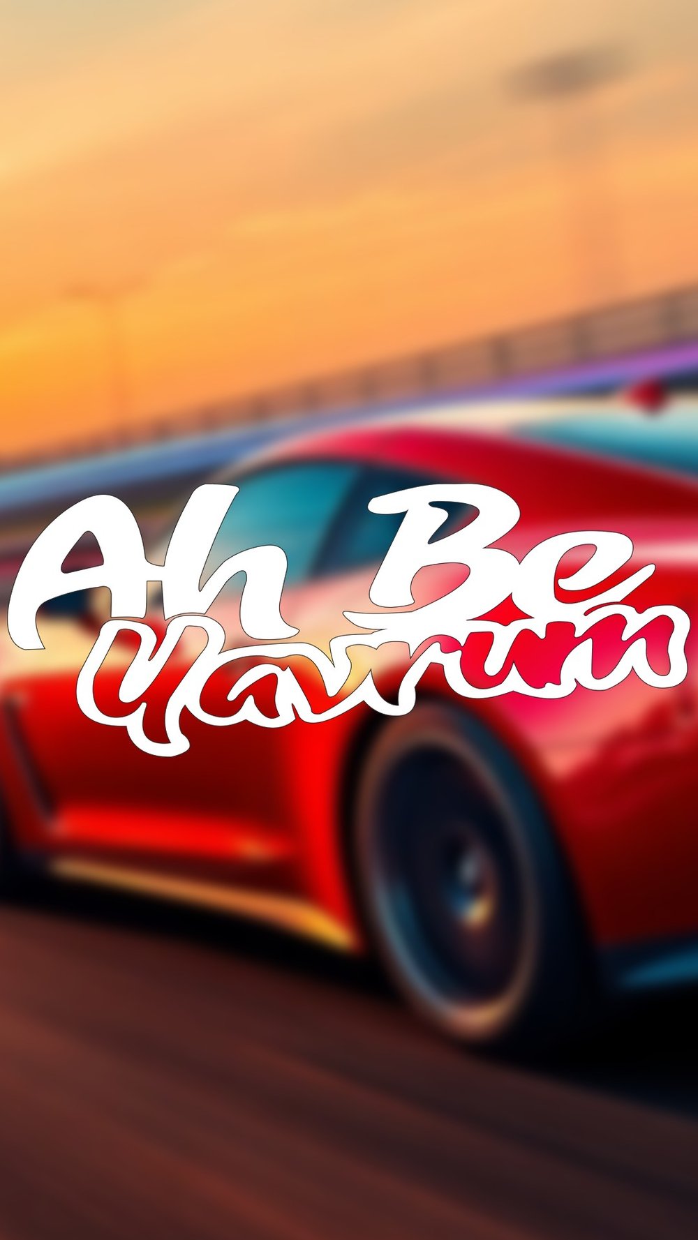 Ah Be Yavrum 20x8 Jdm Yazı Araba-motosiklet Cam Etiket Sticker Beyaz Renk