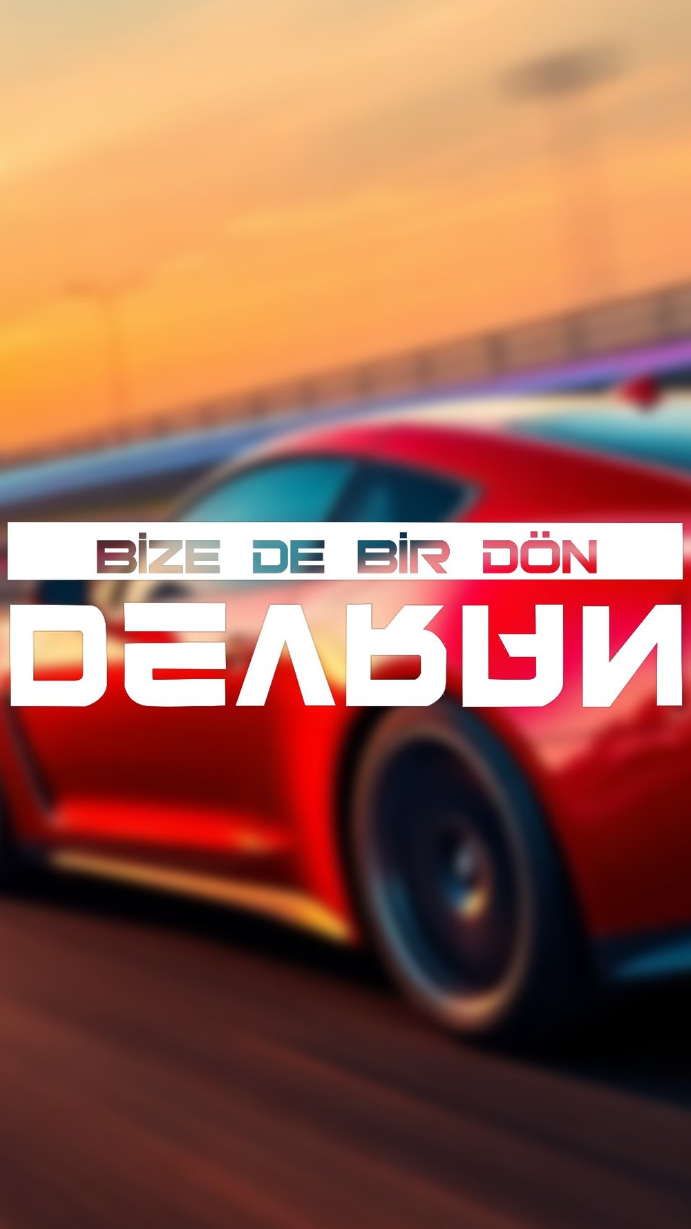Bizede Bir Dön Devran 20x5,5 Jdm Yazı Araba-motosiklet Cam Etiket Sticker Beyaz Renk