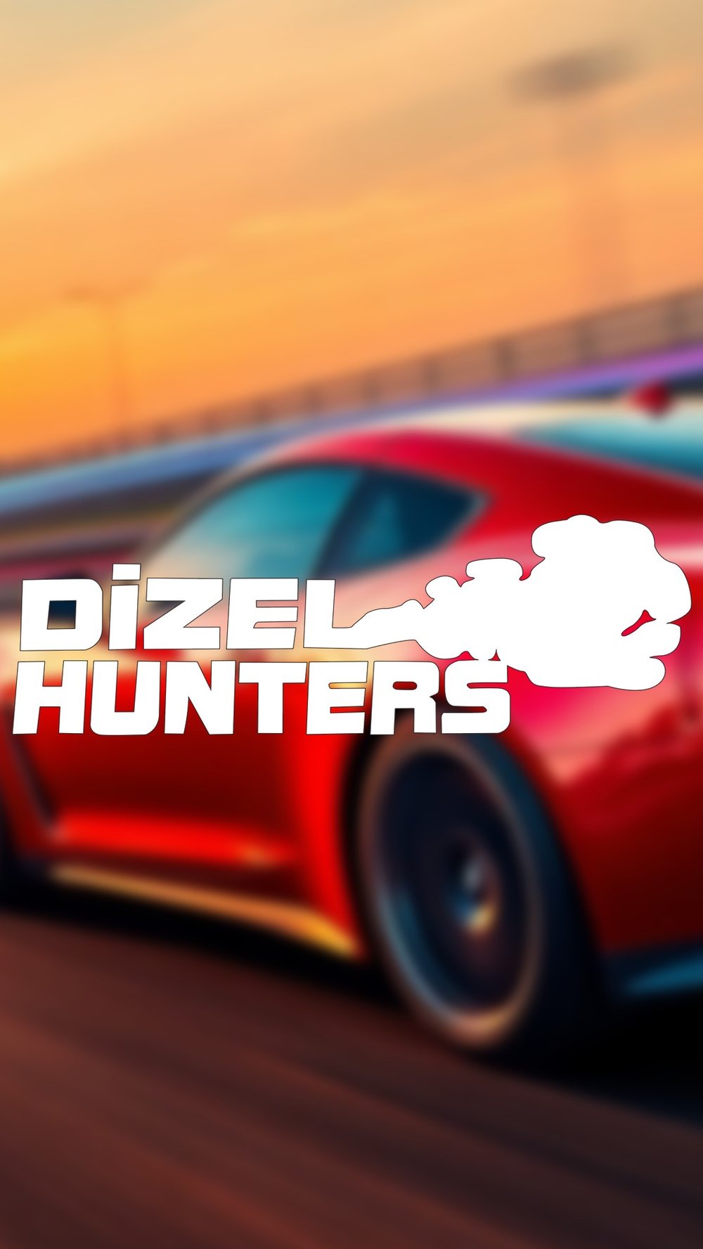 Dizel Hunters 20x6,5 Jdm Yazı Araba-motosiklet Cam Etiket Sticker Beyaz Renk