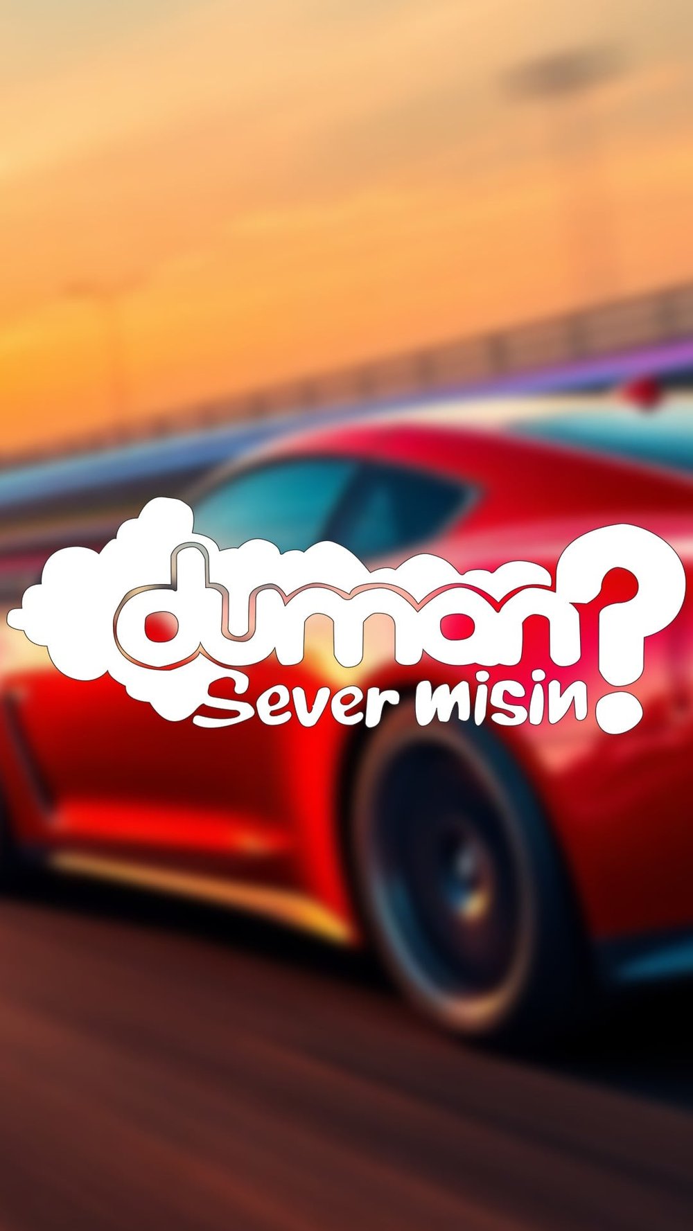 Duman Severmisin 20x7 Jdm Yazı Araba-motosiklet Cam Etiket Sticker Beyaz Renk