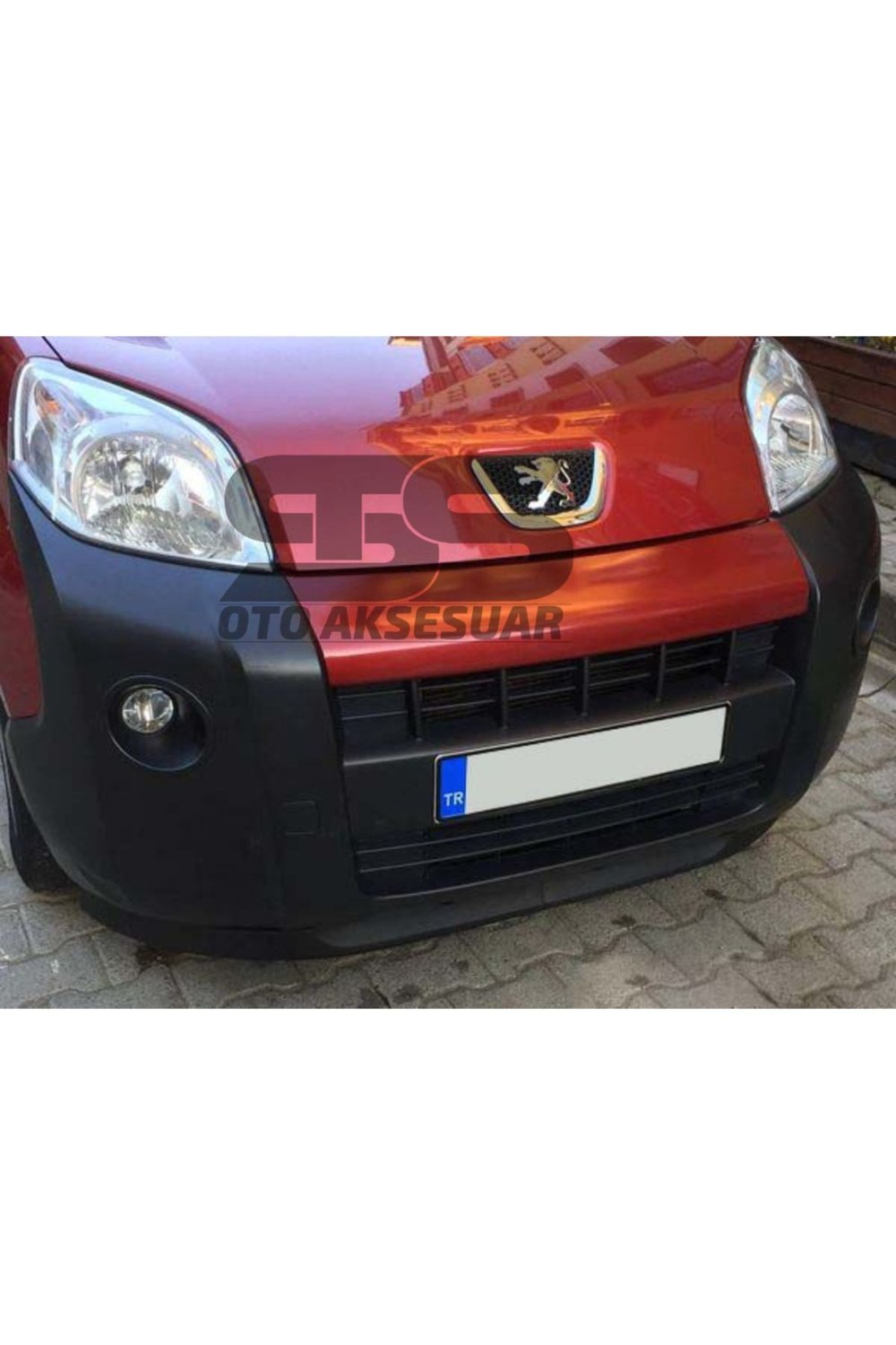 Peugeot Bipper 2007 - 2024 Uyumlu Astra H Esnek Ön Lip 2 Parça