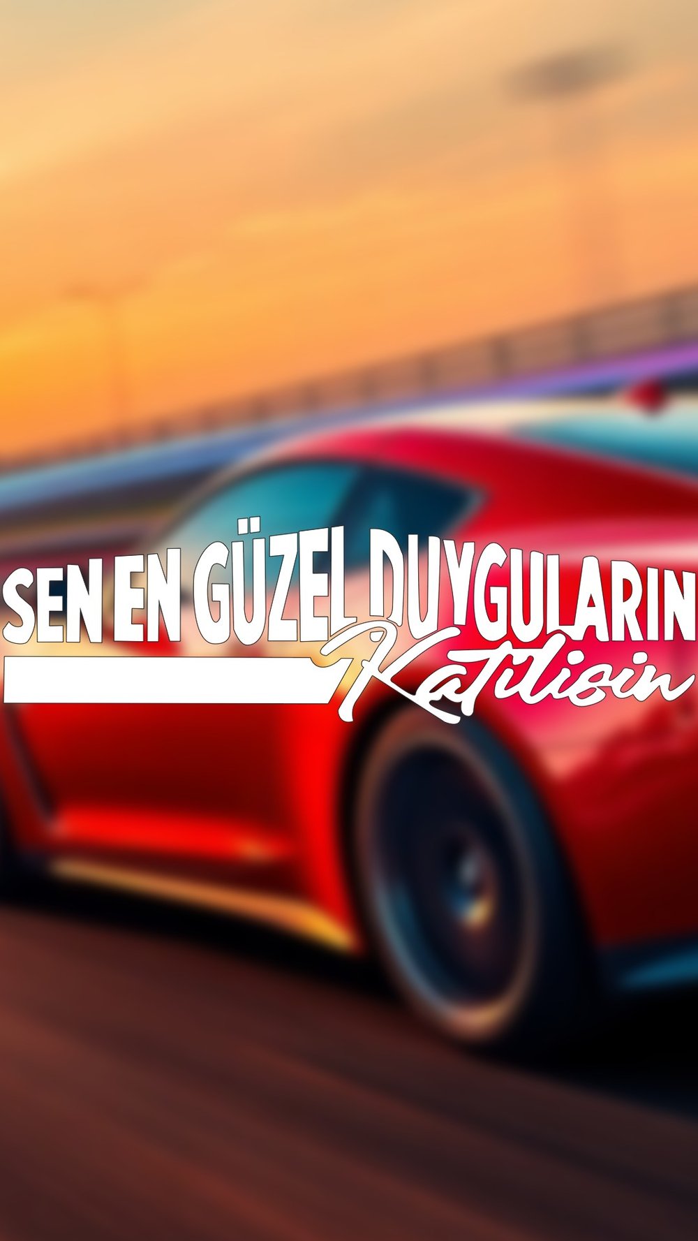 Sen En Güzel Duyguların Katlisin 20x6 Jdm Yazı Araba-motosiklet Cam Etiket Sticker Beyaz Renk