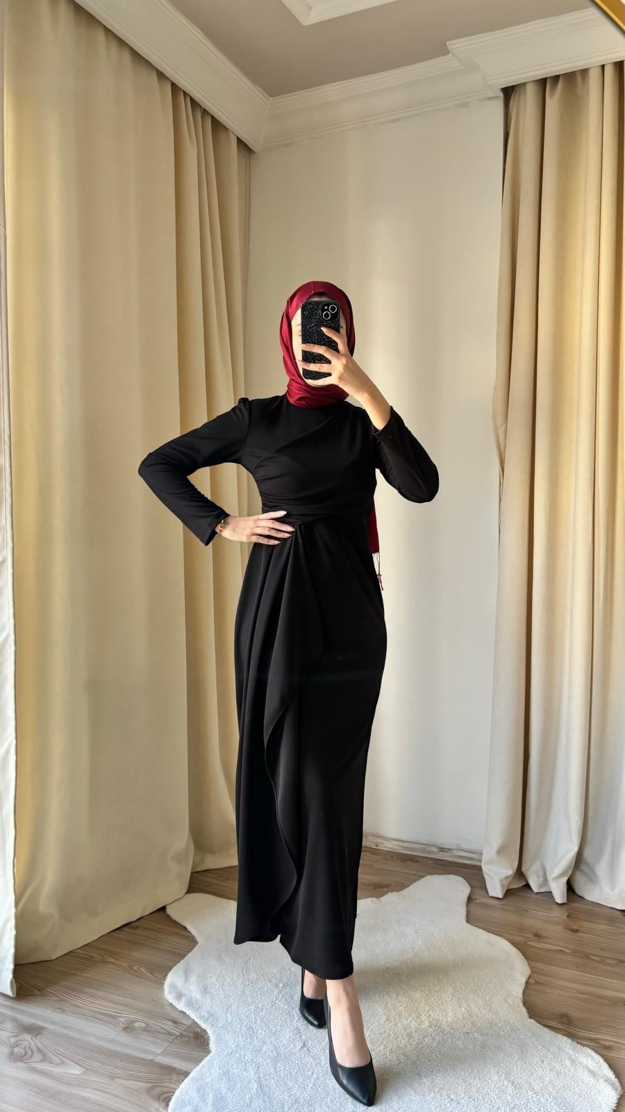 Scuba Nalan Elbise - Siyah