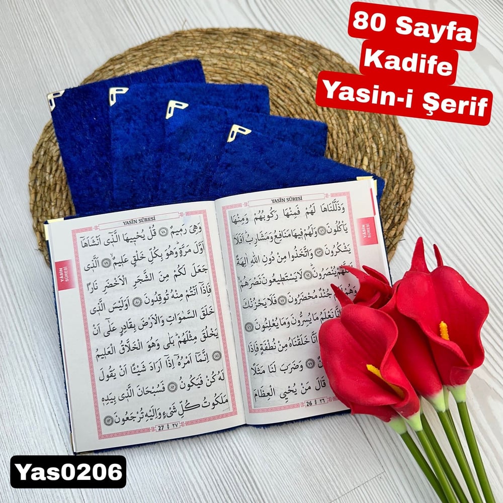 80 Sayfa Kadife Yasin Kitabı