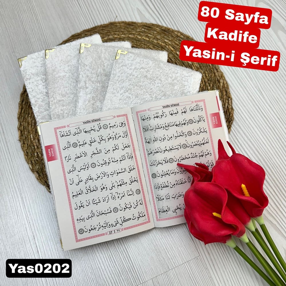 80 Sayfa Kadife Yasin Kitabı