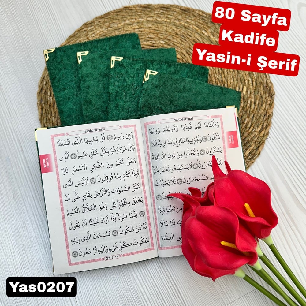 80 Sayfa Kadife Yasin Kitabı
