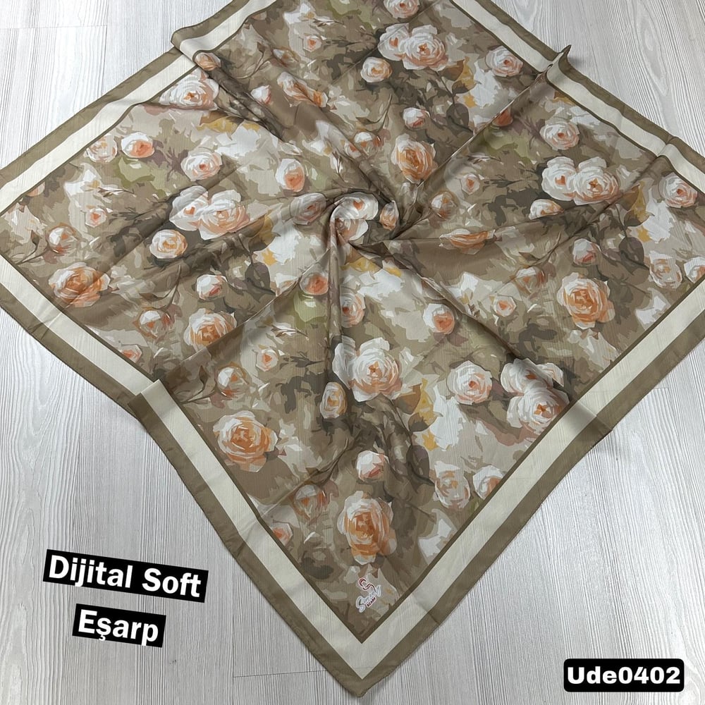 Simenay Dijital Soft Eşarp