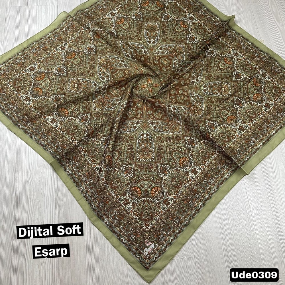 Simenay Dijital Soft Eşarp