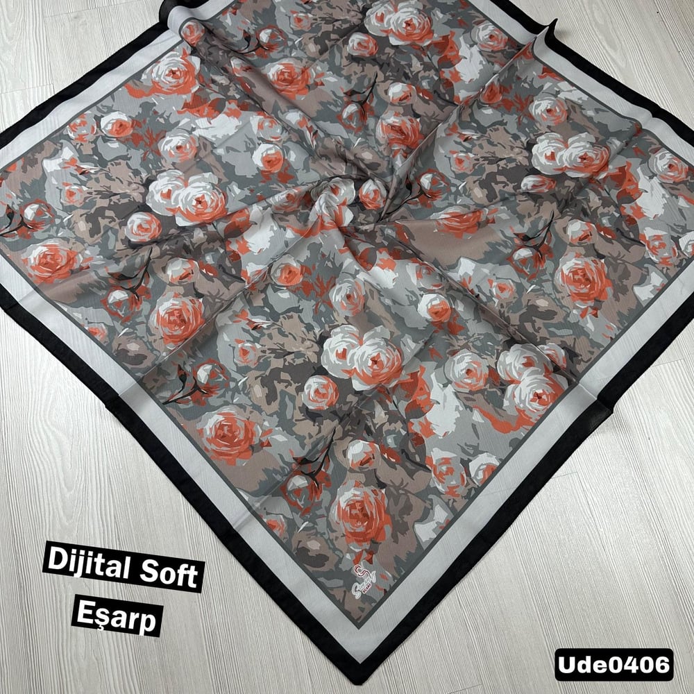Simenay Dijital Soft Eşarp