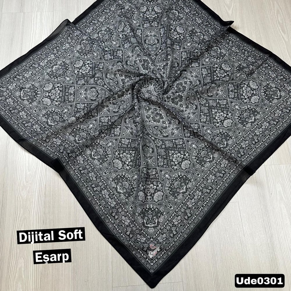 Simenay Dijital Soft Eşarp