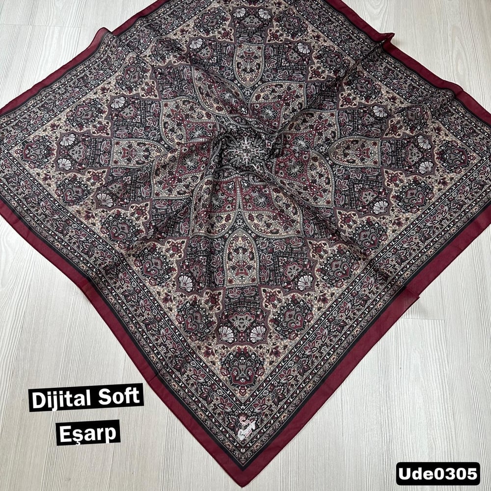 Simenay Dijital Soft Eşarp