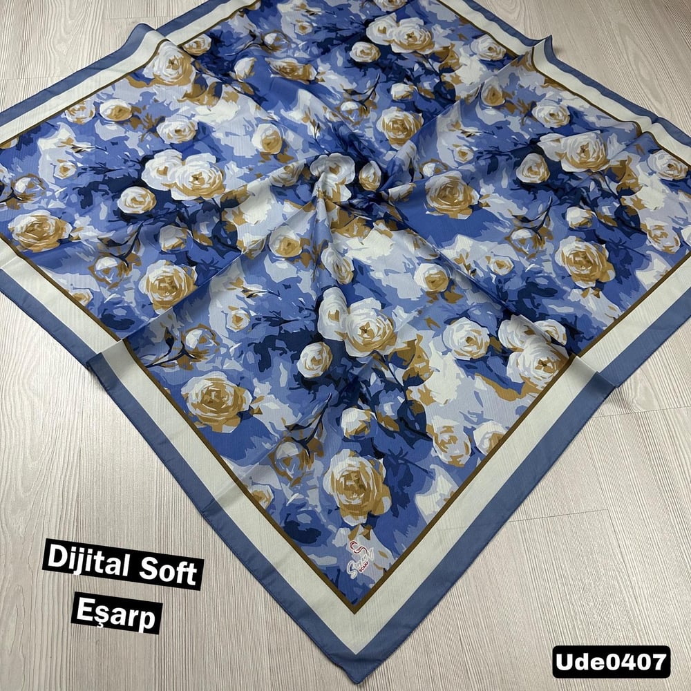Simenay Dijital Soft Eşarp