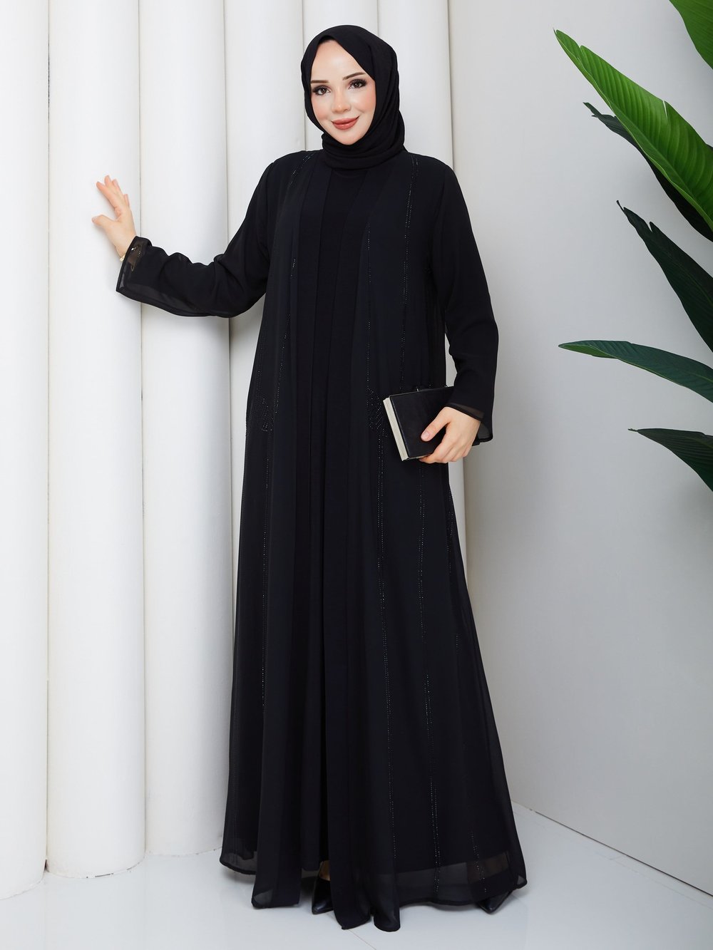 Mina Elbise Siyah