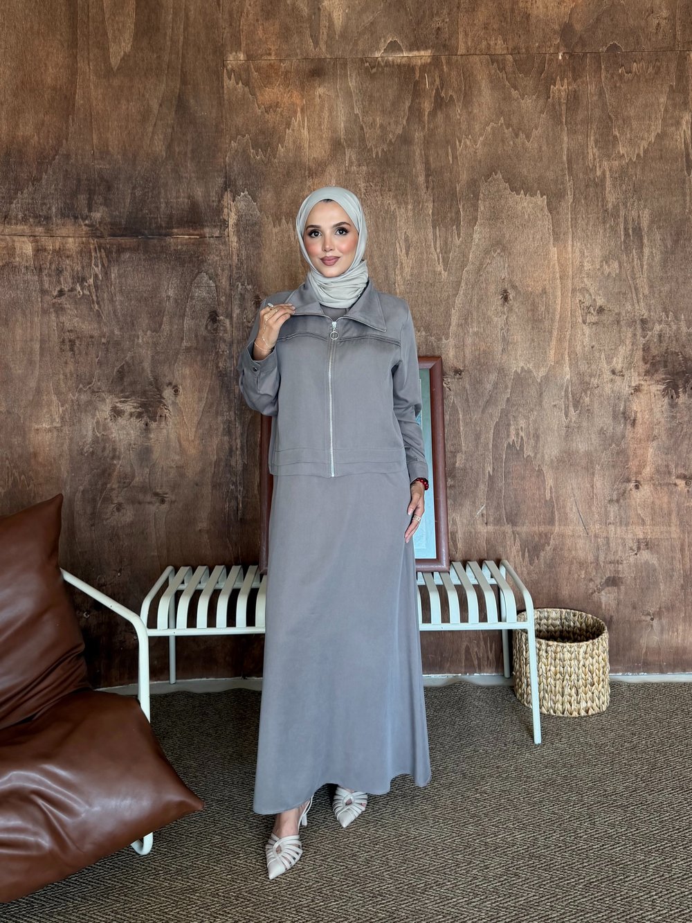 Yıldız Elbise Ekru
