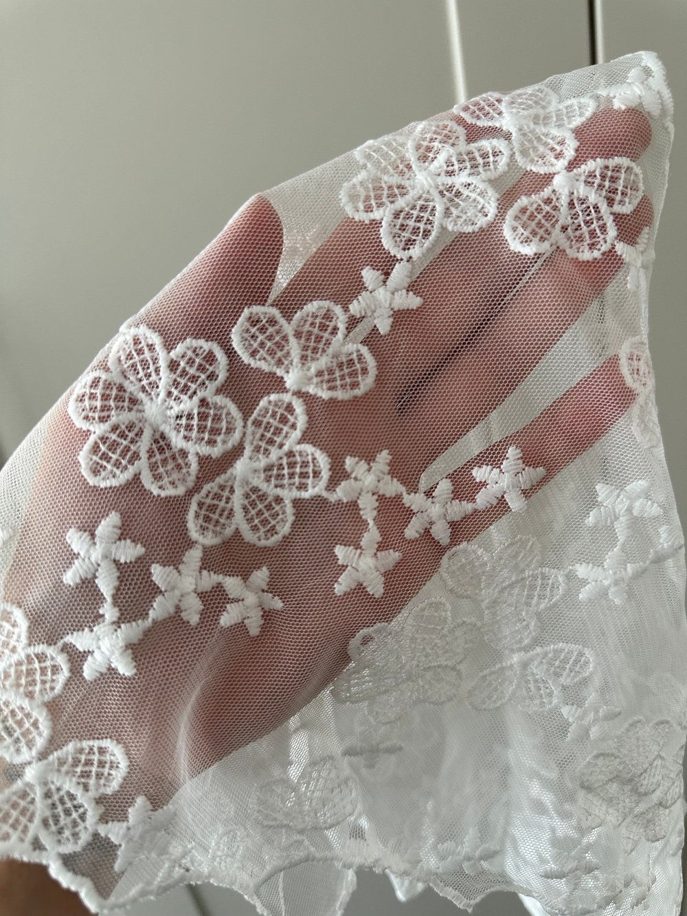 Papatya Güpür Bandana&Şal(90 cm)