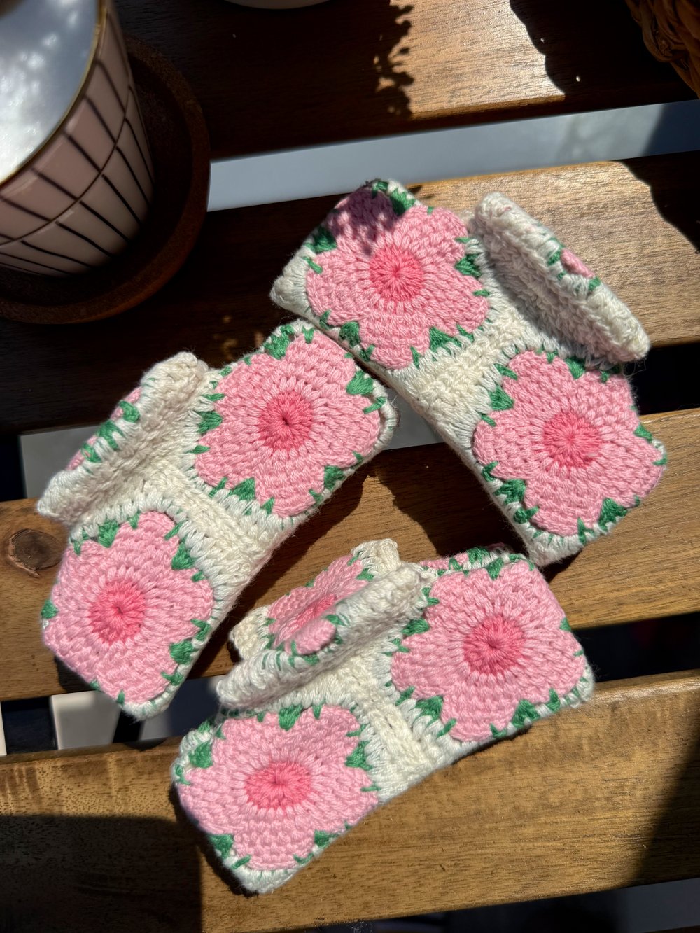 Patchwork Handmade Mandal Toka(Ortanca Çiçeği)
