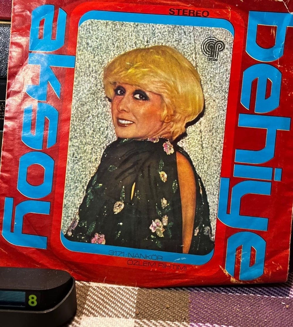 Behiye Aksoy - Nankör / Özlem Rıhtımı (Atlas Plak - 3171) 45'lik