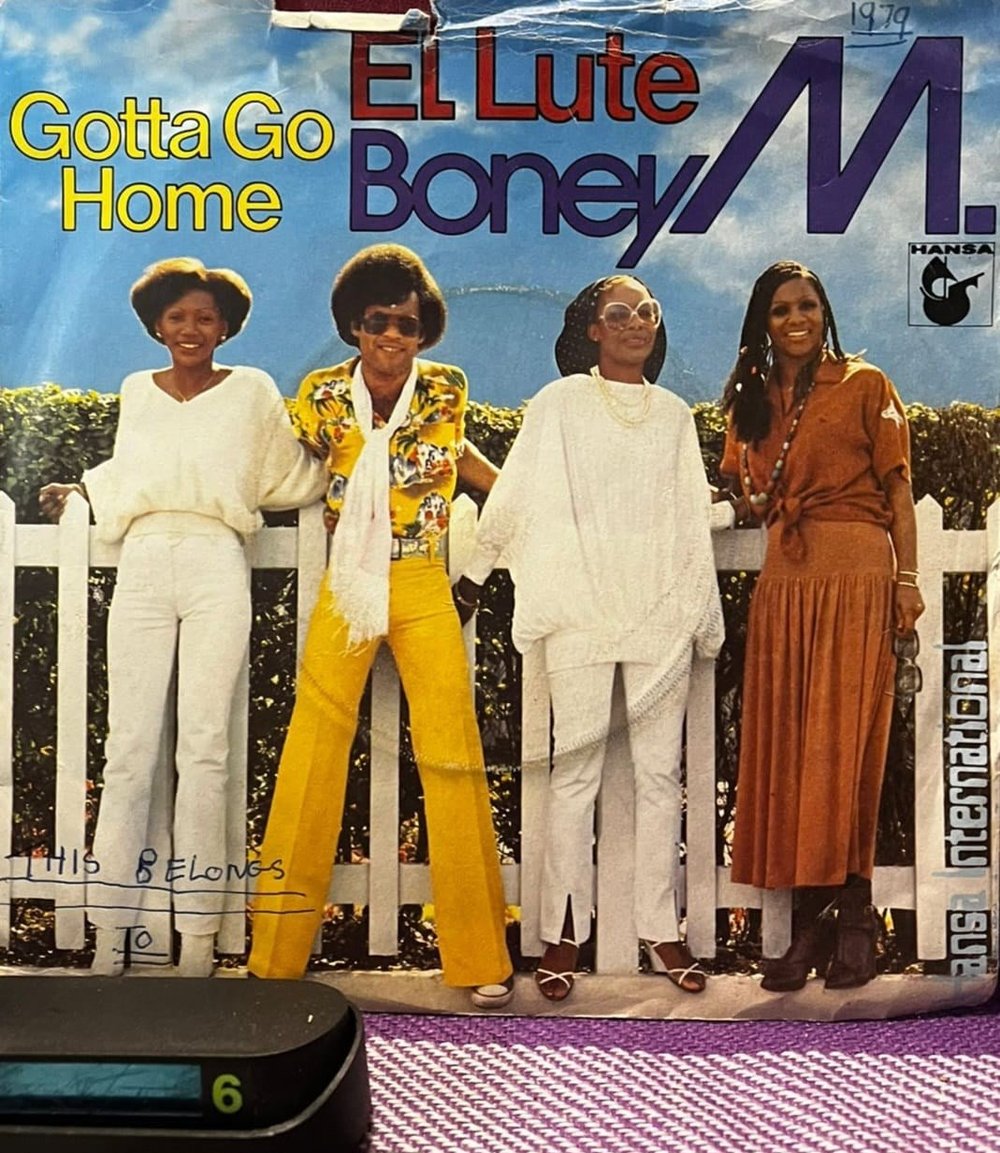 Boney M. - Gotta Go Home / El Lute (1979) Orjinal Kapaklı 45'lik Plak