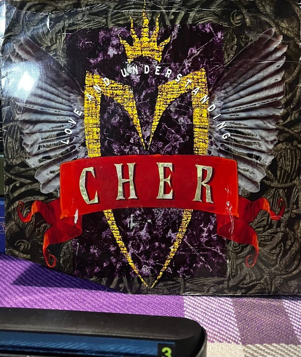 Cher - Love And Understanding / Trail Of Broken Hearts - Geffen GFS 5 - Resimli Kapak 45'lik