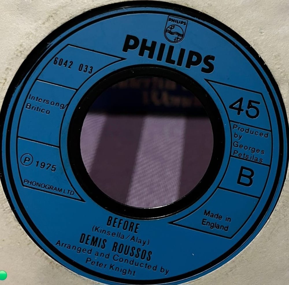 Demis Roussos - Happy To Be On An Island In The Sun / Before (7