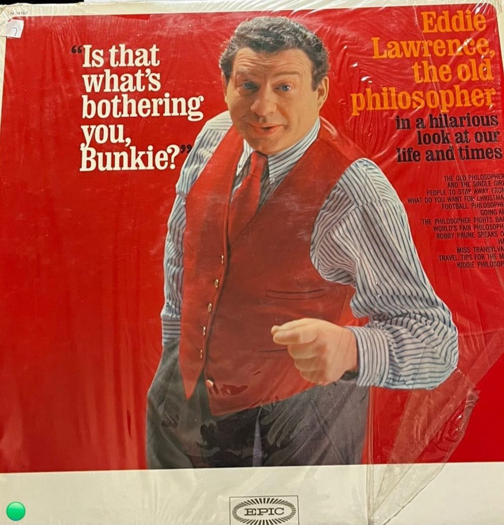 Eddie Lawrence - Is That What's Bothering You, Bunkie? (Vinyl LP)