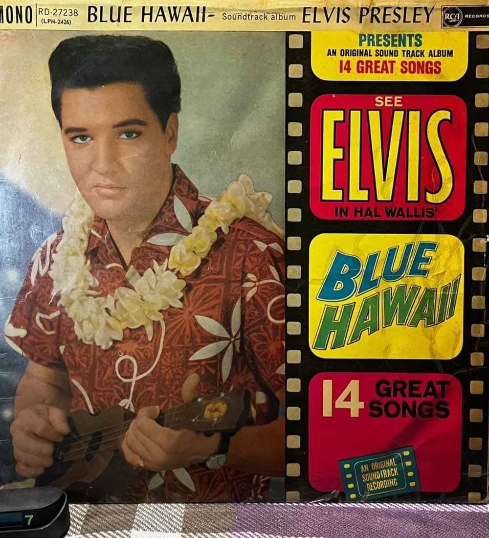 Elvis Presley – Blue Hawaii (LP, Album, Mono, RCA Victor – RD-27238)