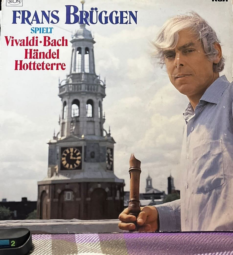Frans Brüggen - spielt Vivaldi, Bach, Händel, Hotteterre (Vinyl, LP)