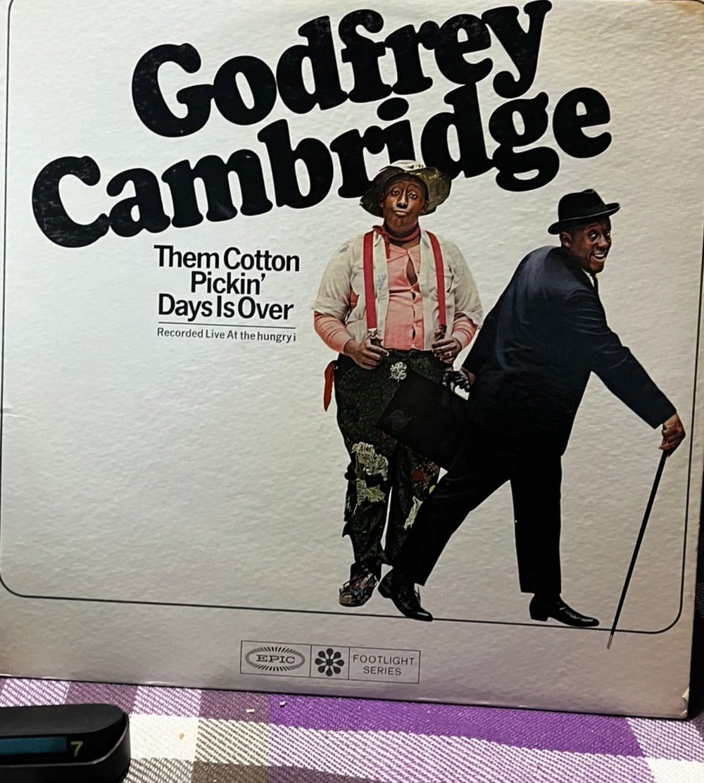 Godfrey Cambridge – Them Cotton Pickin' Days Is Over (Epic 1965) - Vinil Plak (LP)