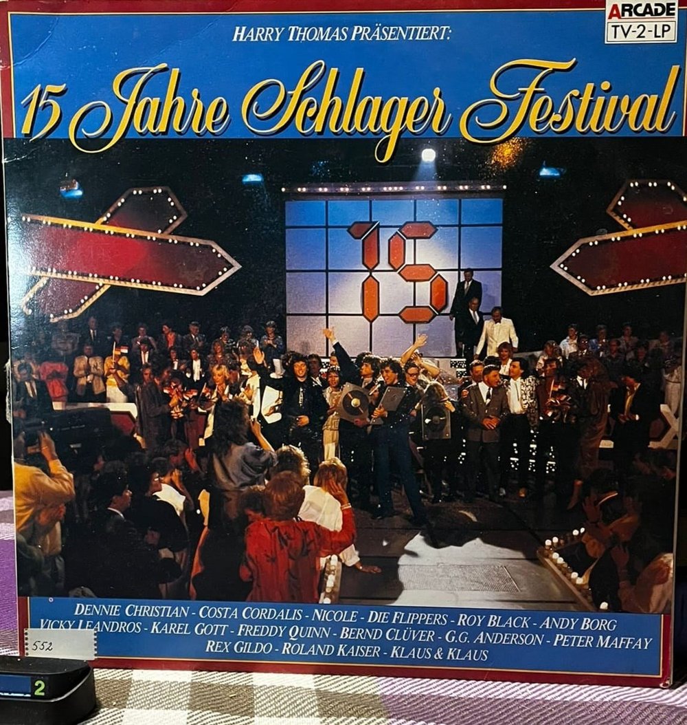 Harry Thomas Präsentiert: 15 Jahre Schlager Festival (Arcade) - 2 LP Vinyl