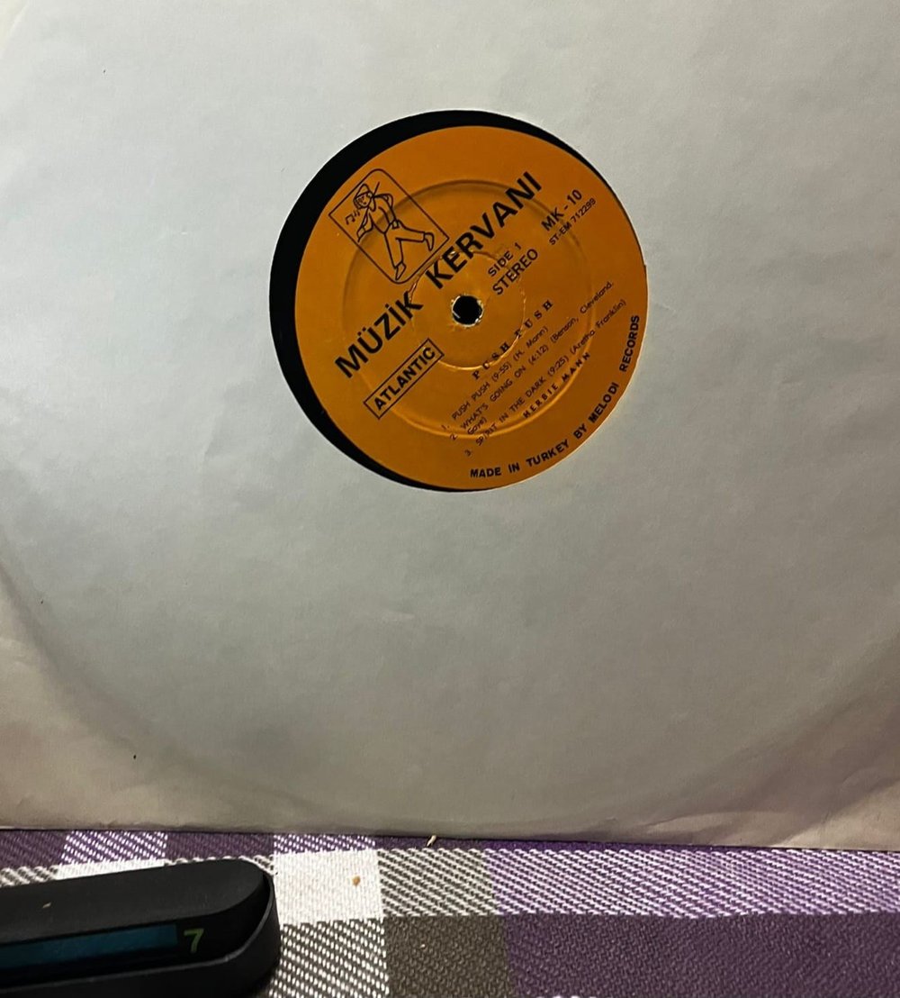 Herbie Mann - Push Push (1971) - Müzik Kervanı Series - Made in Turkey - Atlantic MK-10 LP