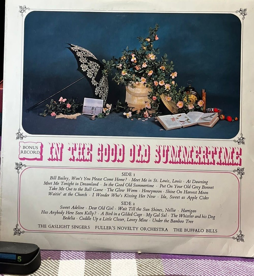 In The Good Old Summertime - The Gaslight Singers & Buffalo Bills (LP)
