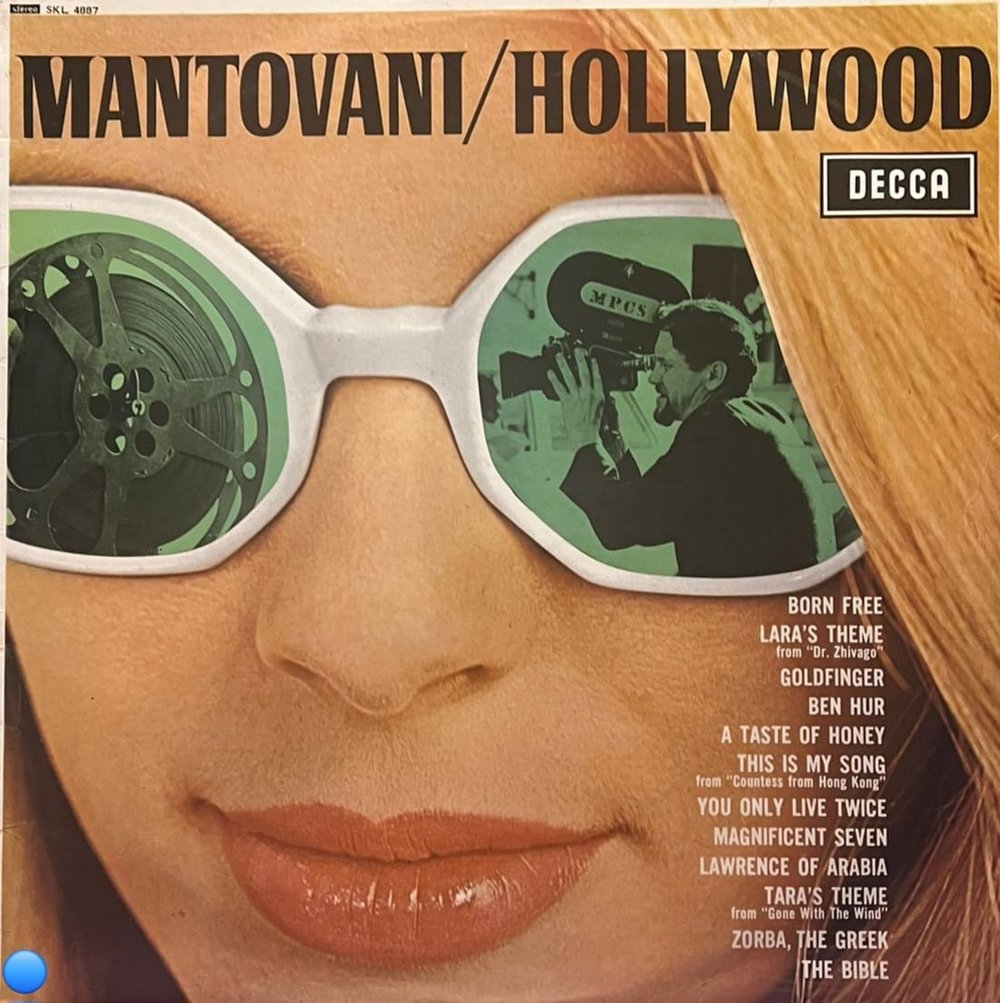 Mantovani - Hollywood LP (Decca Records - SKL 4887)
