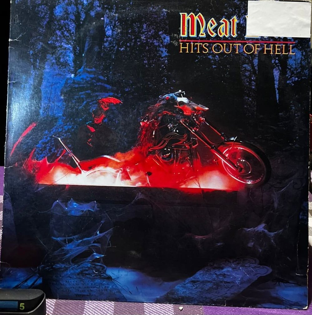 Meat Loaf - Hits Out Of Hell (LP, Compilation, Avrupa Baskı)