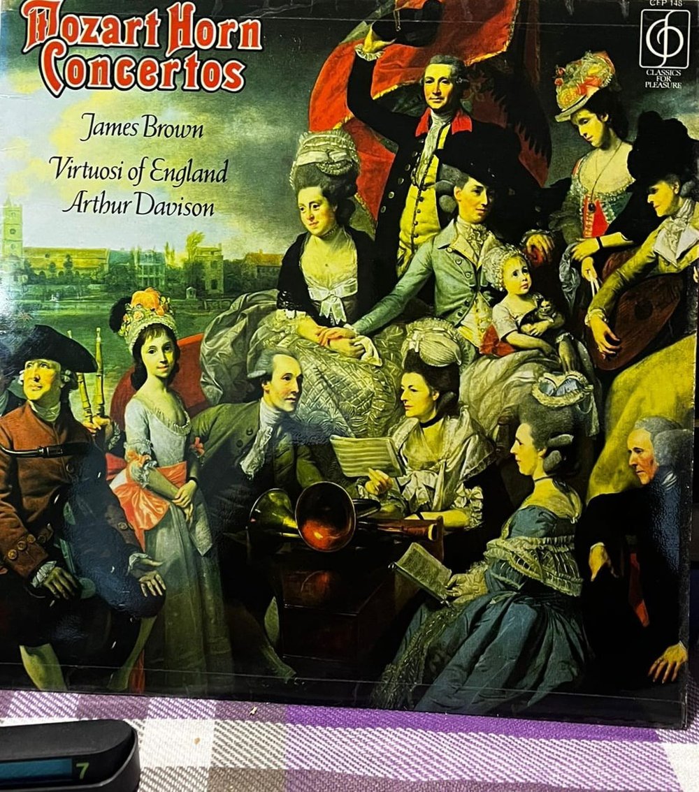 Mozart - Horn Concertos | James Brown - Virtuosi of England | CFP 148 (LP)
