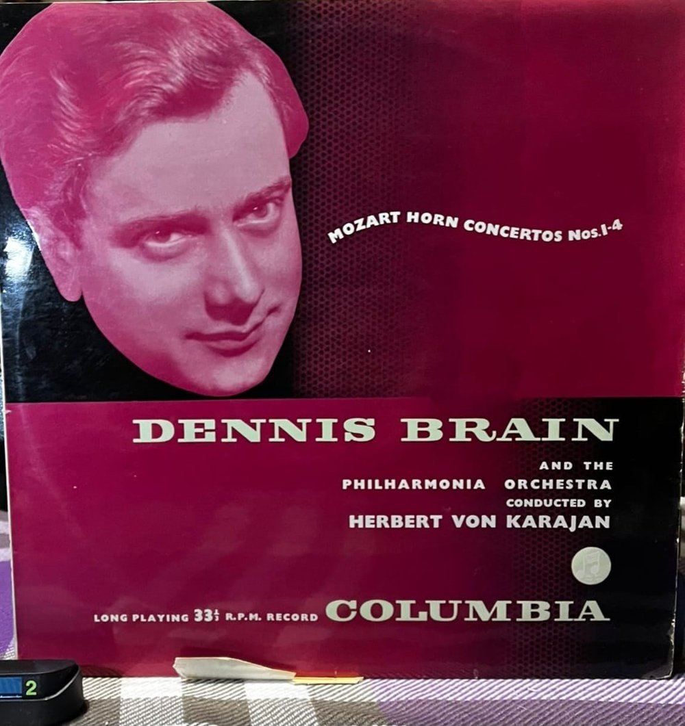 Mozart: Horn Concertos Nos. 1-4 - Dennis Brain / Herbert von Karajan Vinyl LP