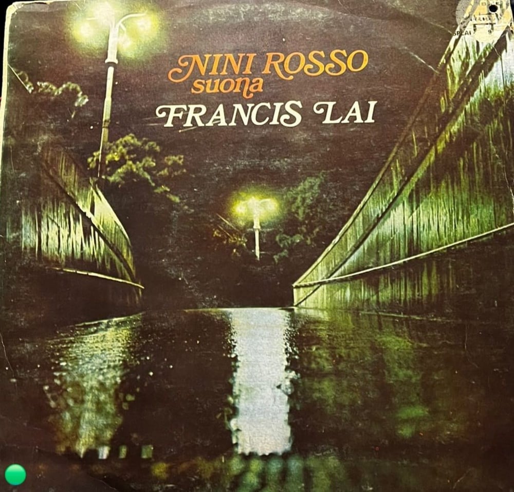 Nini Rosso Suona Francis Lai - Sprint Plak (Türkiye Baskı) - Enstrümantal Trompet LP