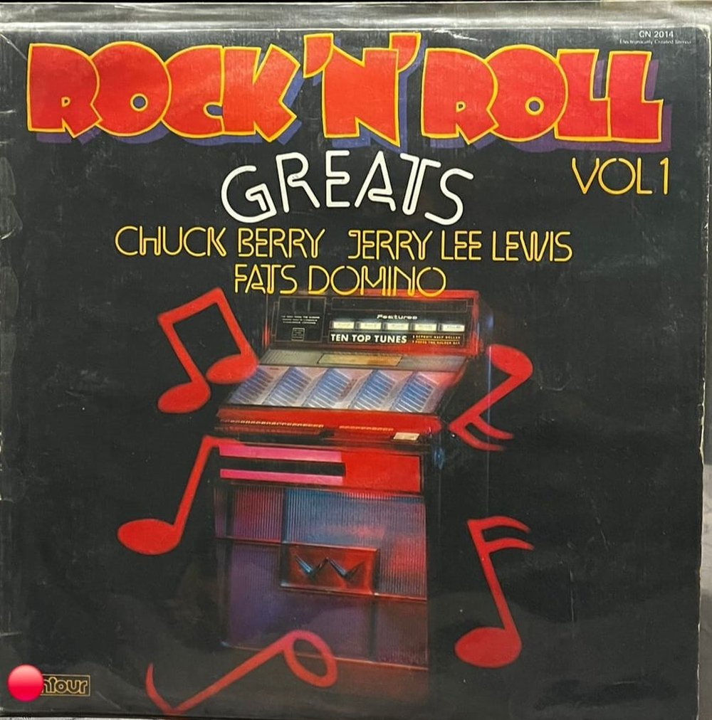 Rock 'N' Roll Greats Vol. 1 - Chuck Berry / Jerry Lee Lewis / Fats Domino (Contour - CN 2014)