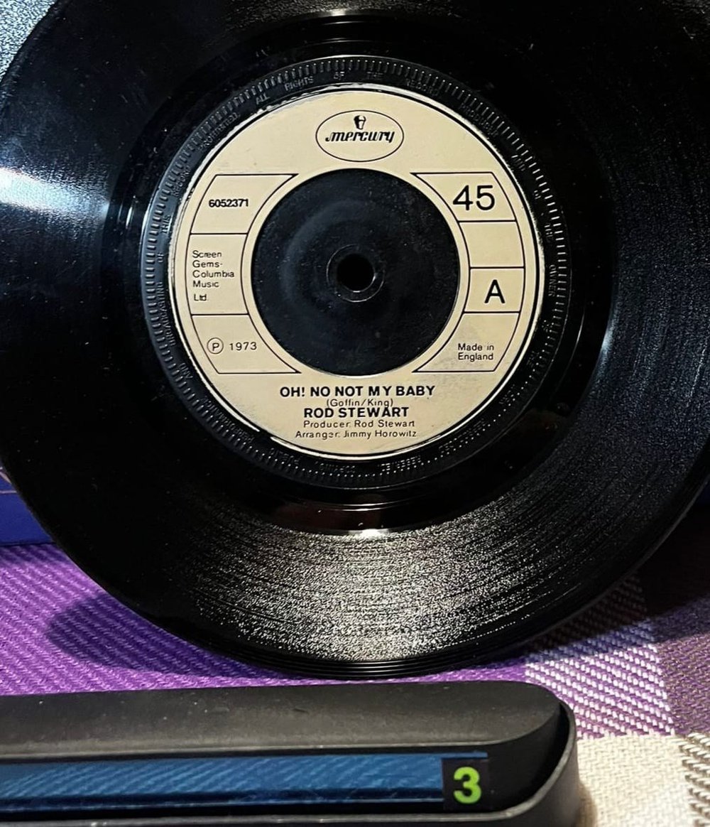 Rod Stewart - Oh! No Not My Baby / Jodie - Mercury 6052371 - İngiltere Baskı 45'lik
