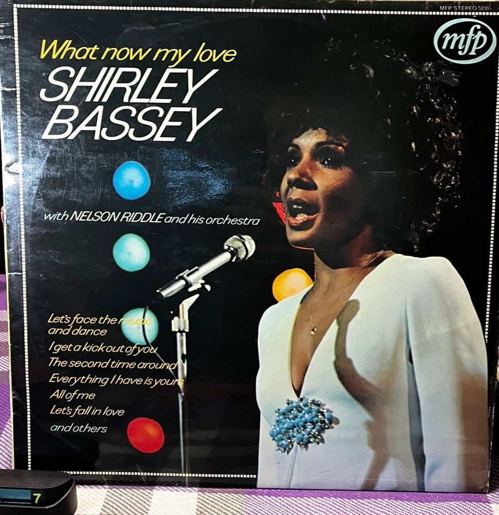 Shirley Bassey With Nelson Riddle And His Orchestra - What Now My Love (LP, Album, Reissue, Stereo)