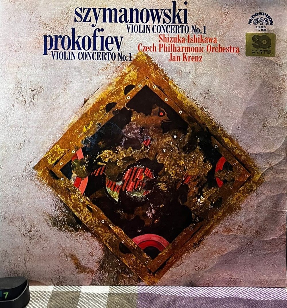 Shizuka Ishikawa - Szymanowski & Prokofiev: Violin Concertos No. 1 - Supraphon 1 10 1639 Vinyl LP Plak