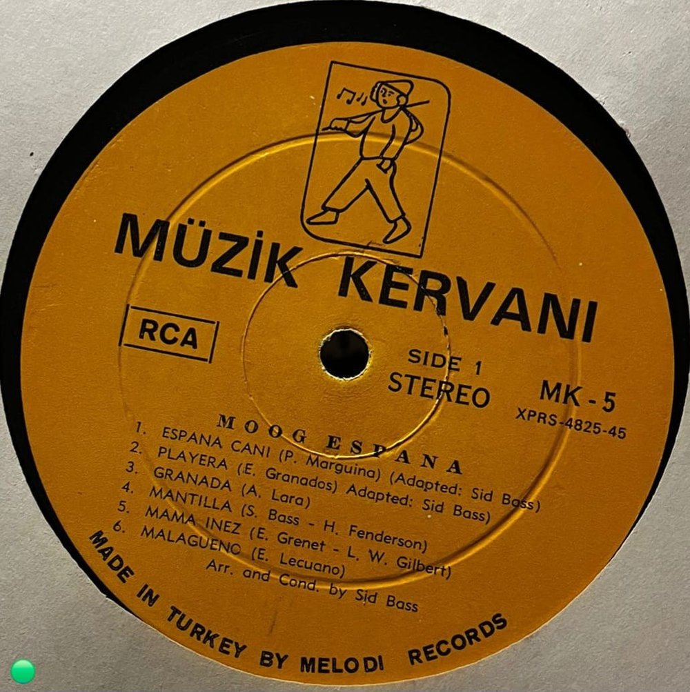 Sid Bass – Moog Espana (Müzik Kervanı / RCA - Made in Turkey)