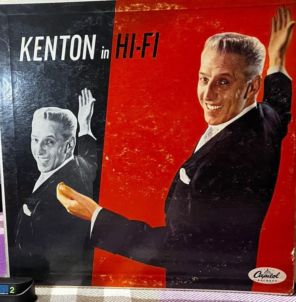 Stan Kenton In Hi-Fi - Capitol Records W724 - Vintage Jazz High Fidelity Vinyl LP