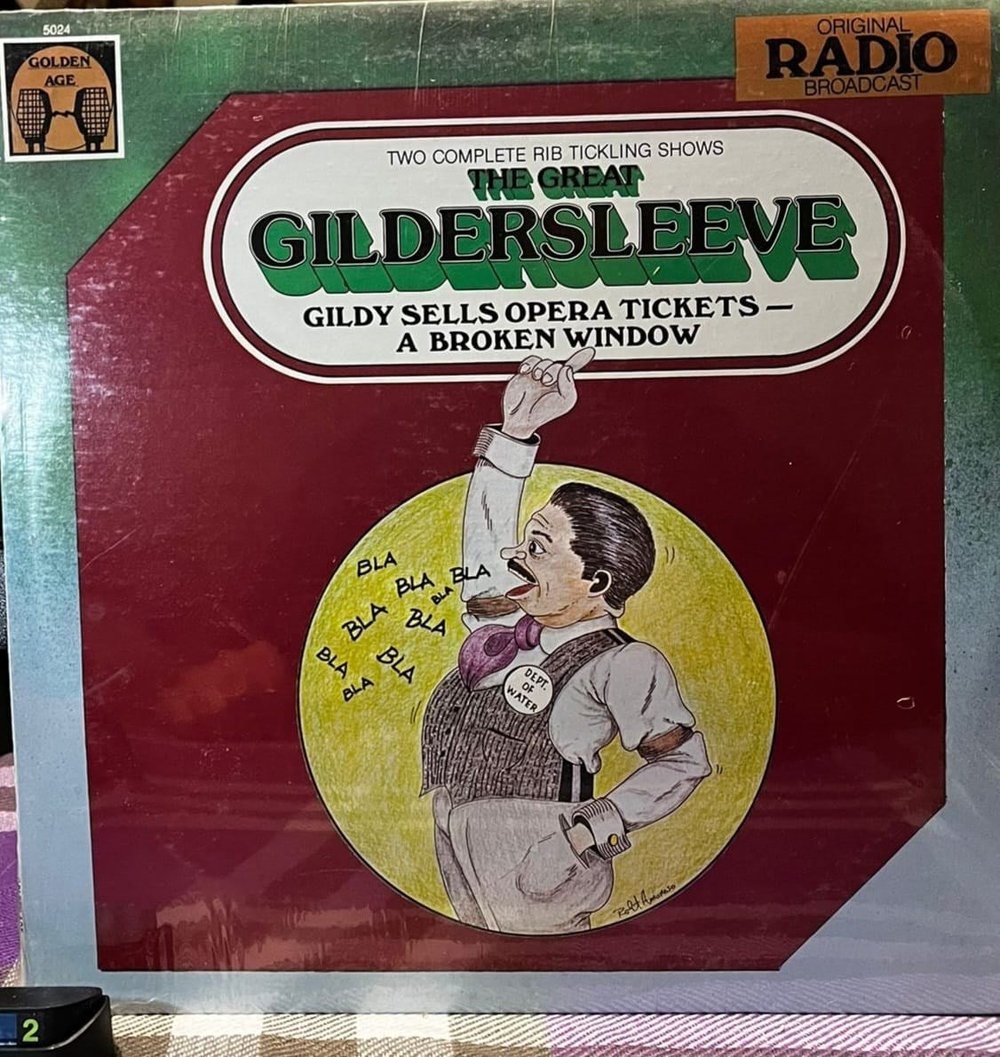 The Great Gildersleeve - Gildy Sells Opera Tickets / A Broken Window (LP)