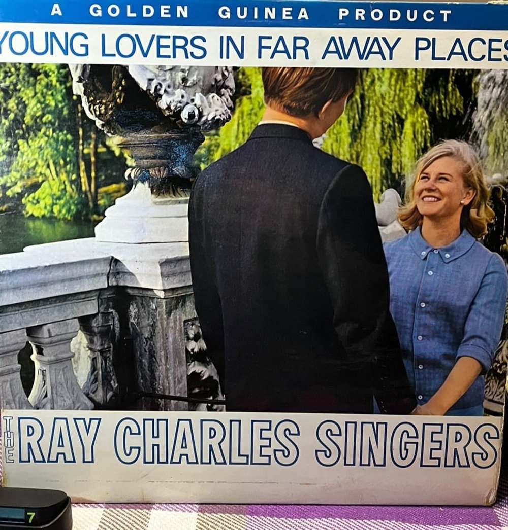 The Ray Charles Singers - Young Lovers In Far Away Places (LP, Album, Stereo)
