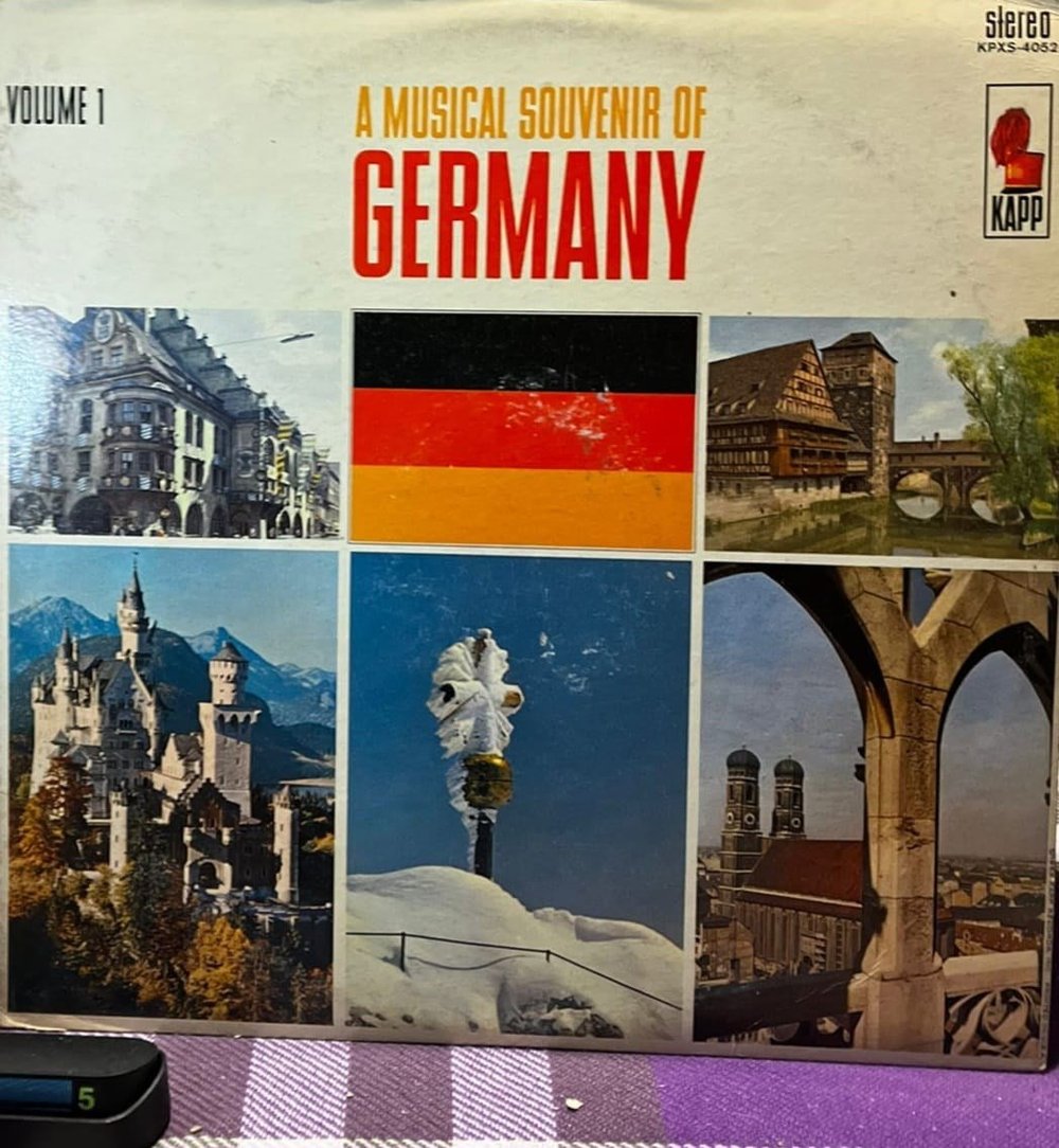 The Rhineland Chorus And Orchestra - A Musical Souvenir Of Germany Vol. 1 (LP)