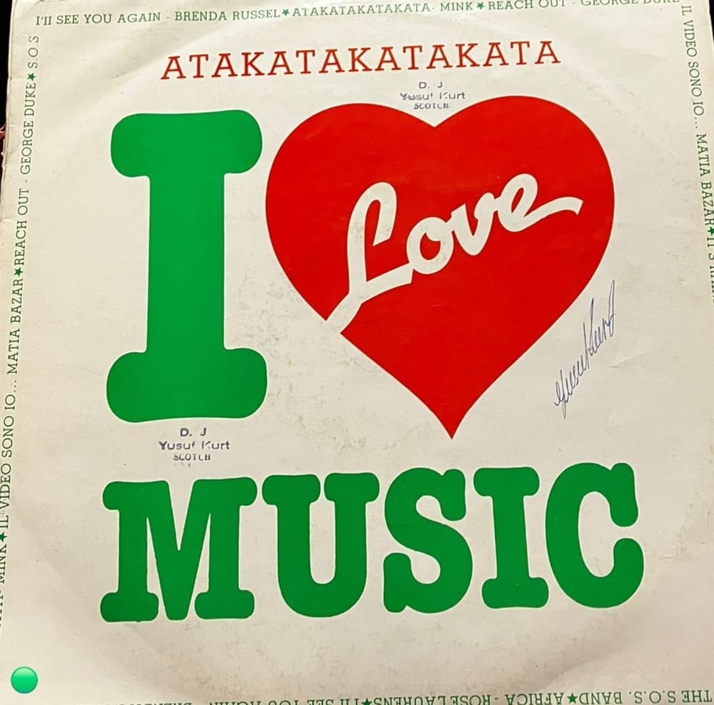 Various – I Love Music (Atakatakatakata) Vinyl, LP, Compilation, D.J.'s Music