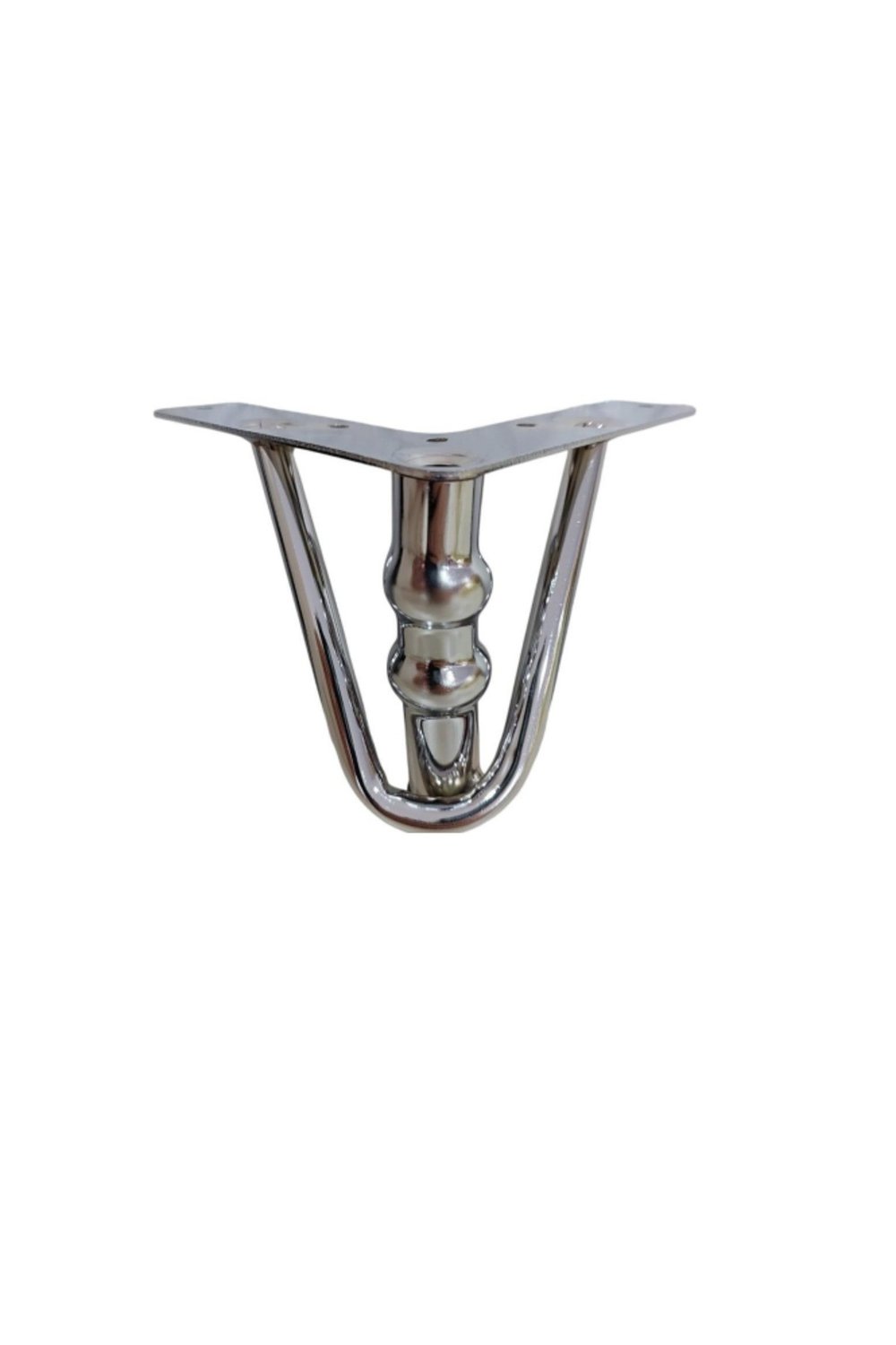 Metal Mobilya Ayağı Omega Model 12 Cm Krom 4 Adet
